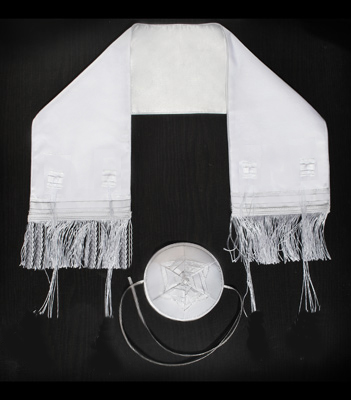 kippah and tallit set