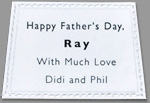personalisation label