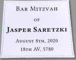 personalisation label