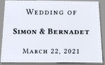 personalisation label