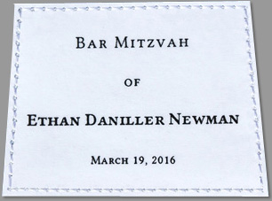 personalisation label