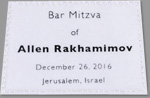 personalisation label