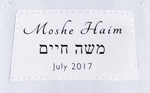 personalisation label