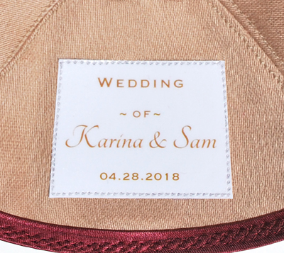 Personalisation Label